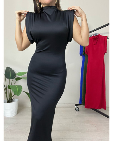 VESTIDO LICRA HOMBRERAS