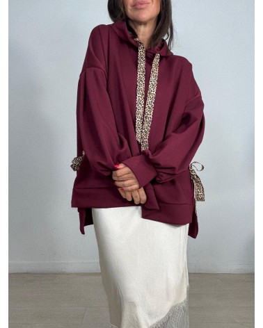 MAXI SUDADERA LACITOS LEOPARDO