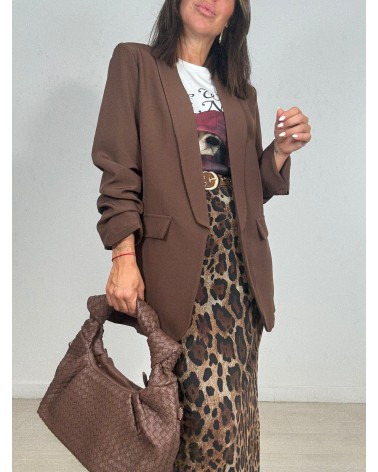 BLAZER MANGA FRUNCIDA