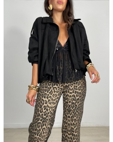 BOMBER CREMALLERA OVERSIZE...