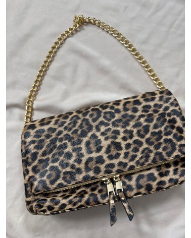 BOLSO LEOPARDO CREMALLERA