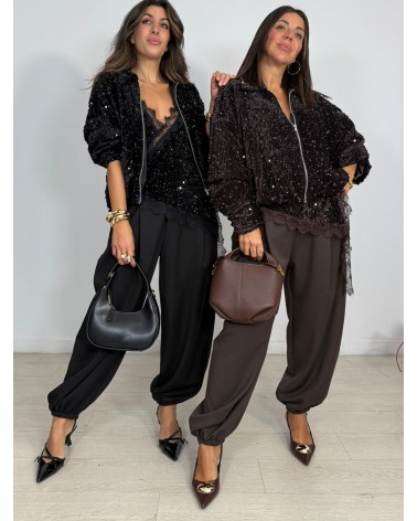 BOMBER TERCIOPELO +...