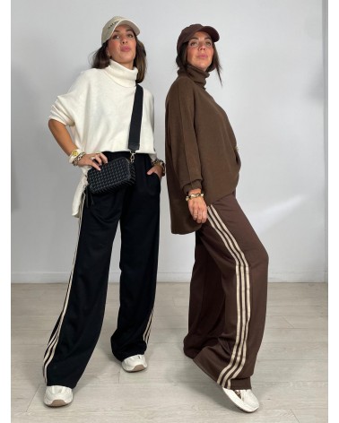 PANTALÓN ANCHO SPORT RAYAS...