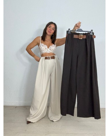 PANTALON ANCHO LEXIE+CINTURON
