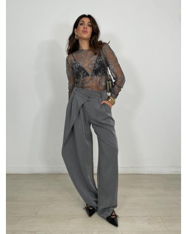 PANTALÓN ANCHO BOTÓN...