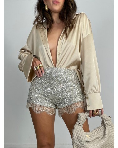 BLUSA ABOTONADA SATÉN