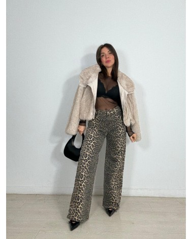 CHAQUETA PELITO Y POLIPIEL