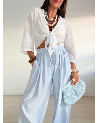 PANTALÓN BOMBACHO RAYITAS