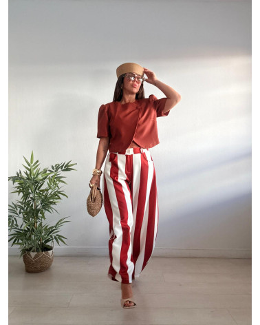 PANTALÓN RAYAS ANCHAS BALLON