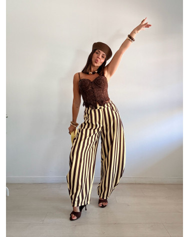 PANTALÓN BALLOON RAYAS
