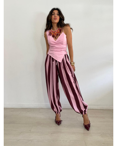 PANTALON BOMBACHO RAYAS