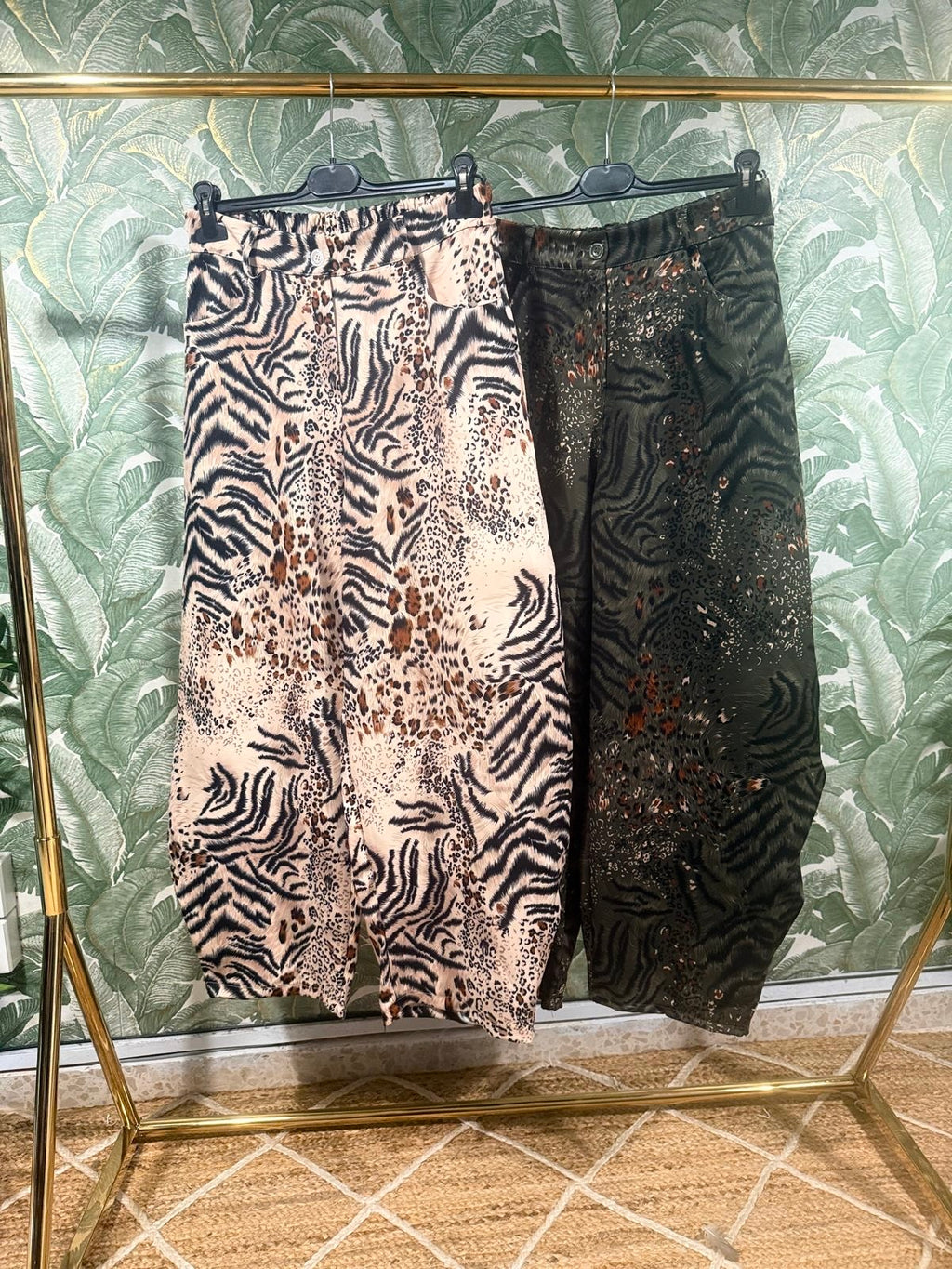 PANTALÓN BALLOON ANIMAL PRINT