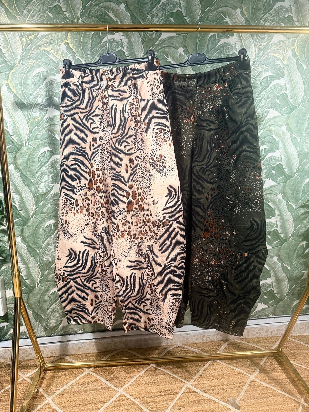 PANTALÓN BALLOON ANIMAL PRINT