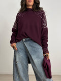 JERSEY OVERSIZE SUAVE TACHAS PLATA