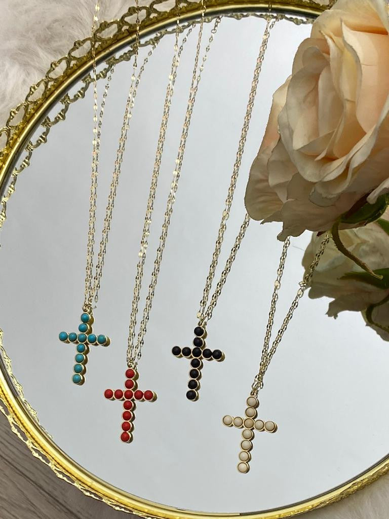 COLLAR CRUZ COLORES