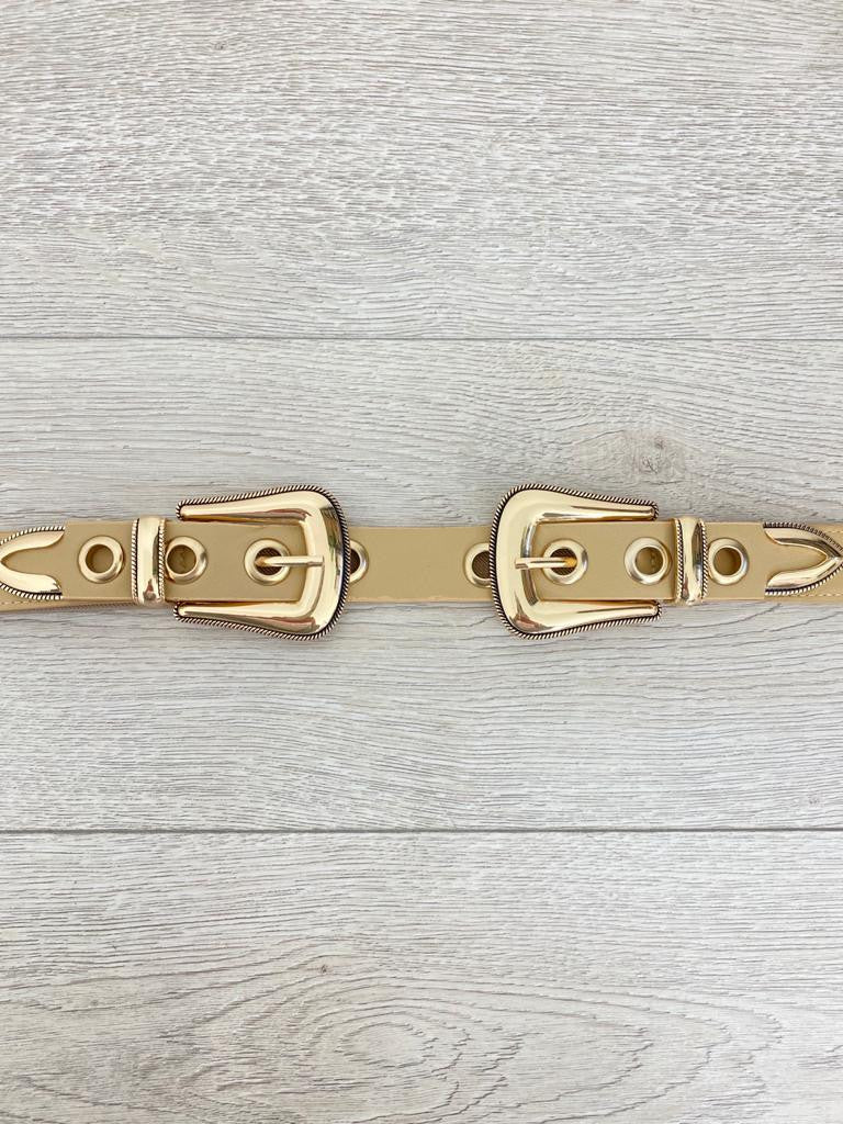 cinturon doble hebilla agape fino