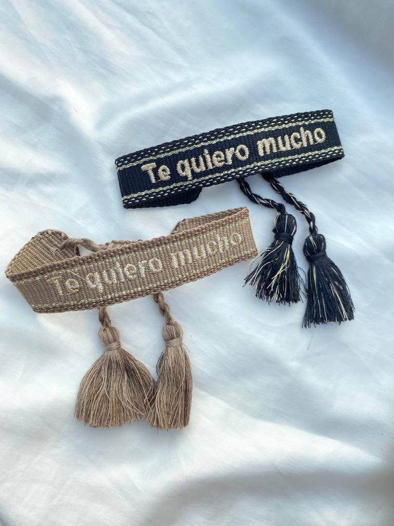 PULSERA TE QUIERO MUCHO