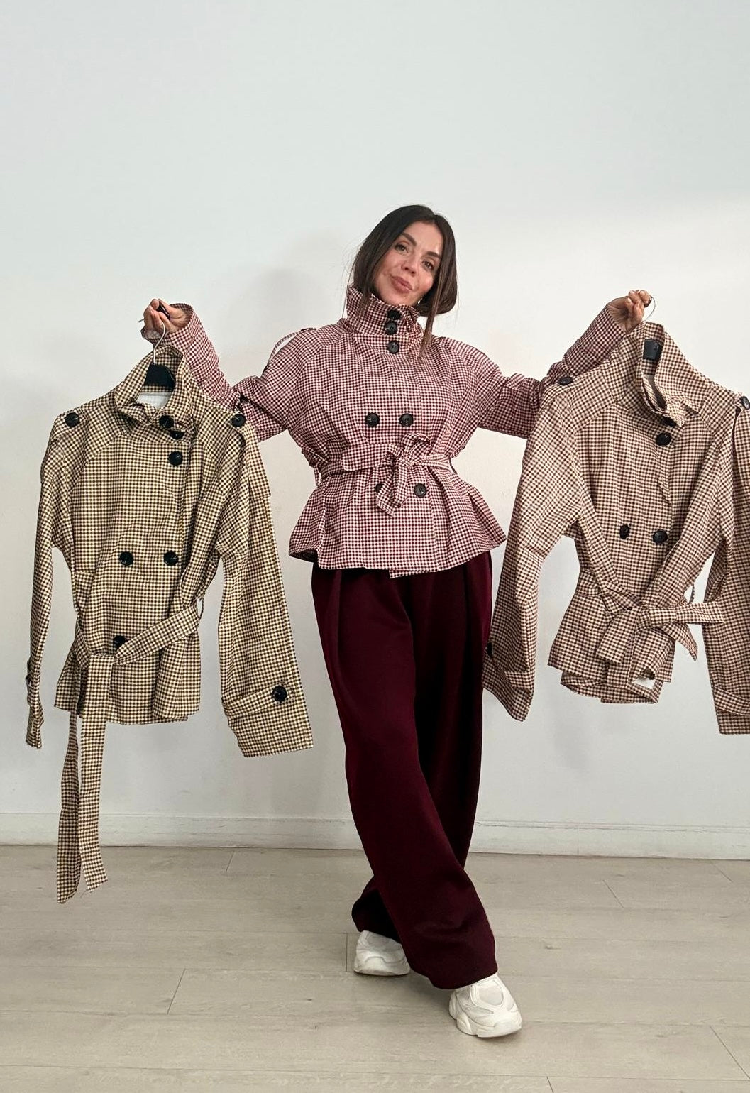 CHAQUETA+LAZADA CUADROS