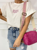 COLGANTE BOLSO ROSA