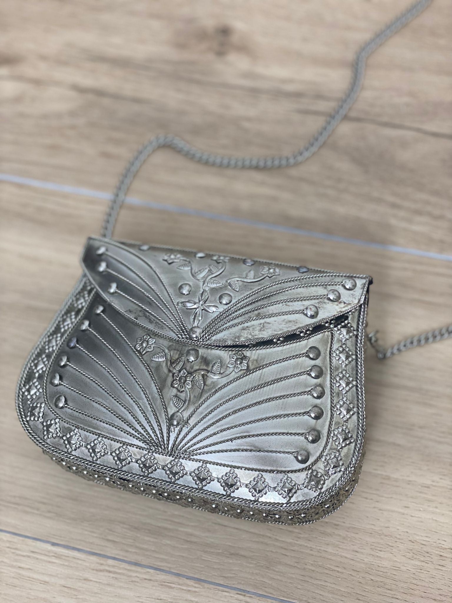 BOLSO PLATA VERONA