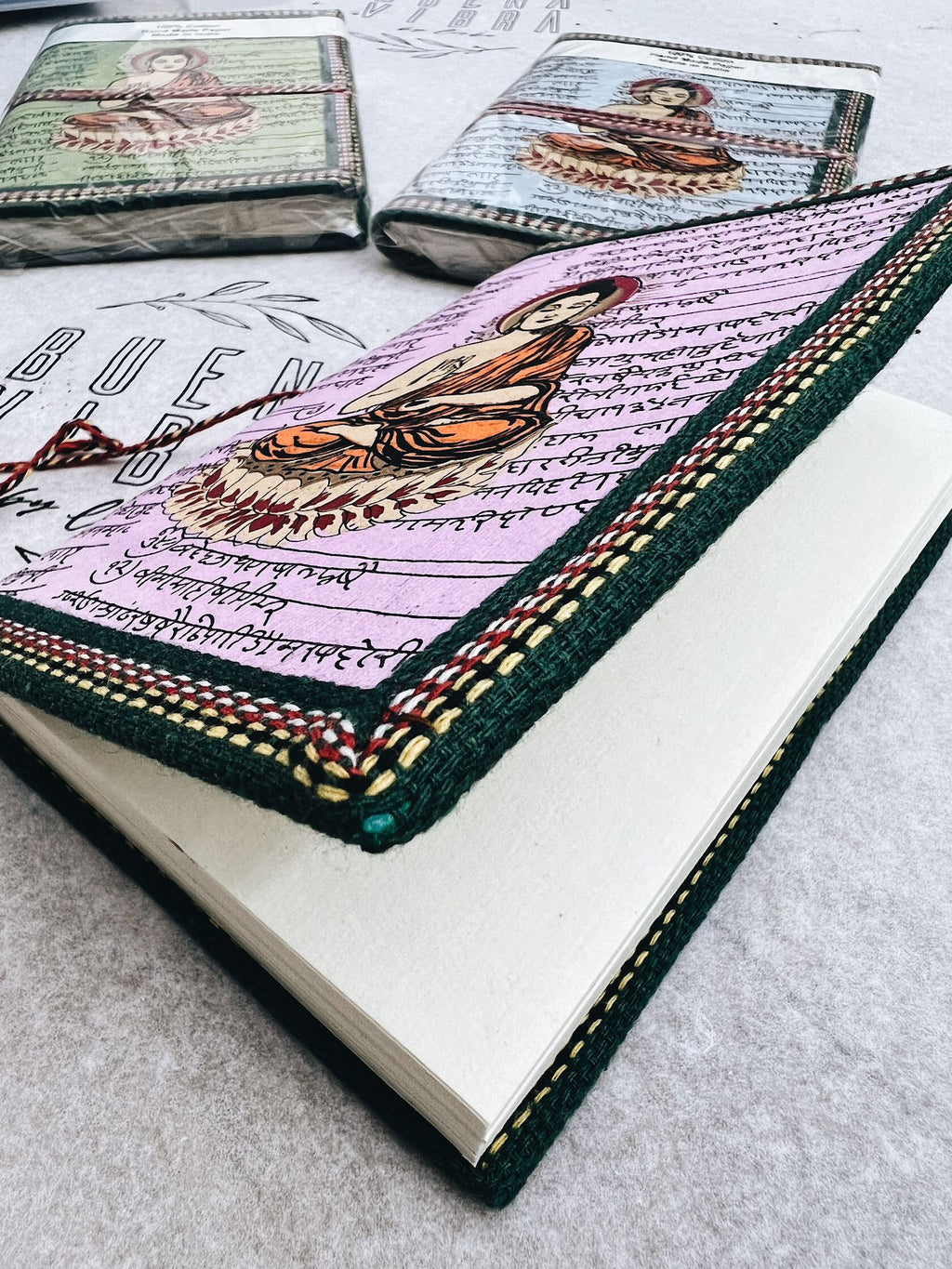 LIBRETA ALGODÓN INDIA
