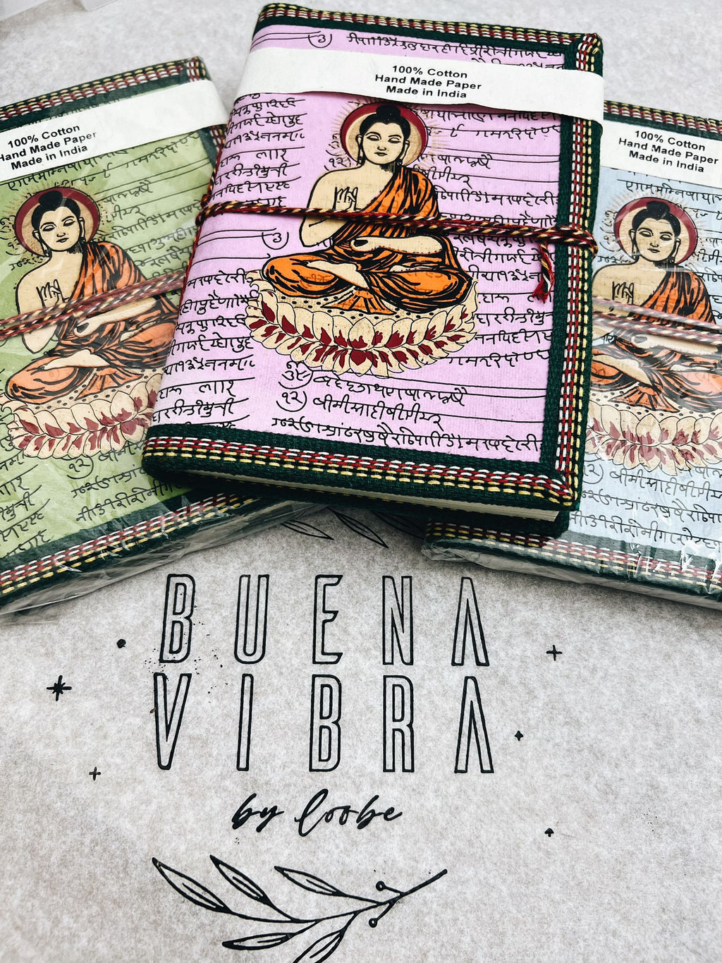 LIBRETA ALGODÓN INDIA