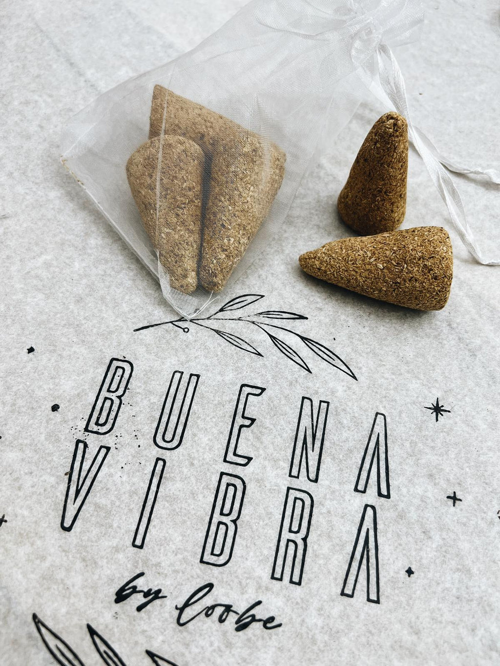 BOLSITA CONOS INCIENSO PALO SANTO