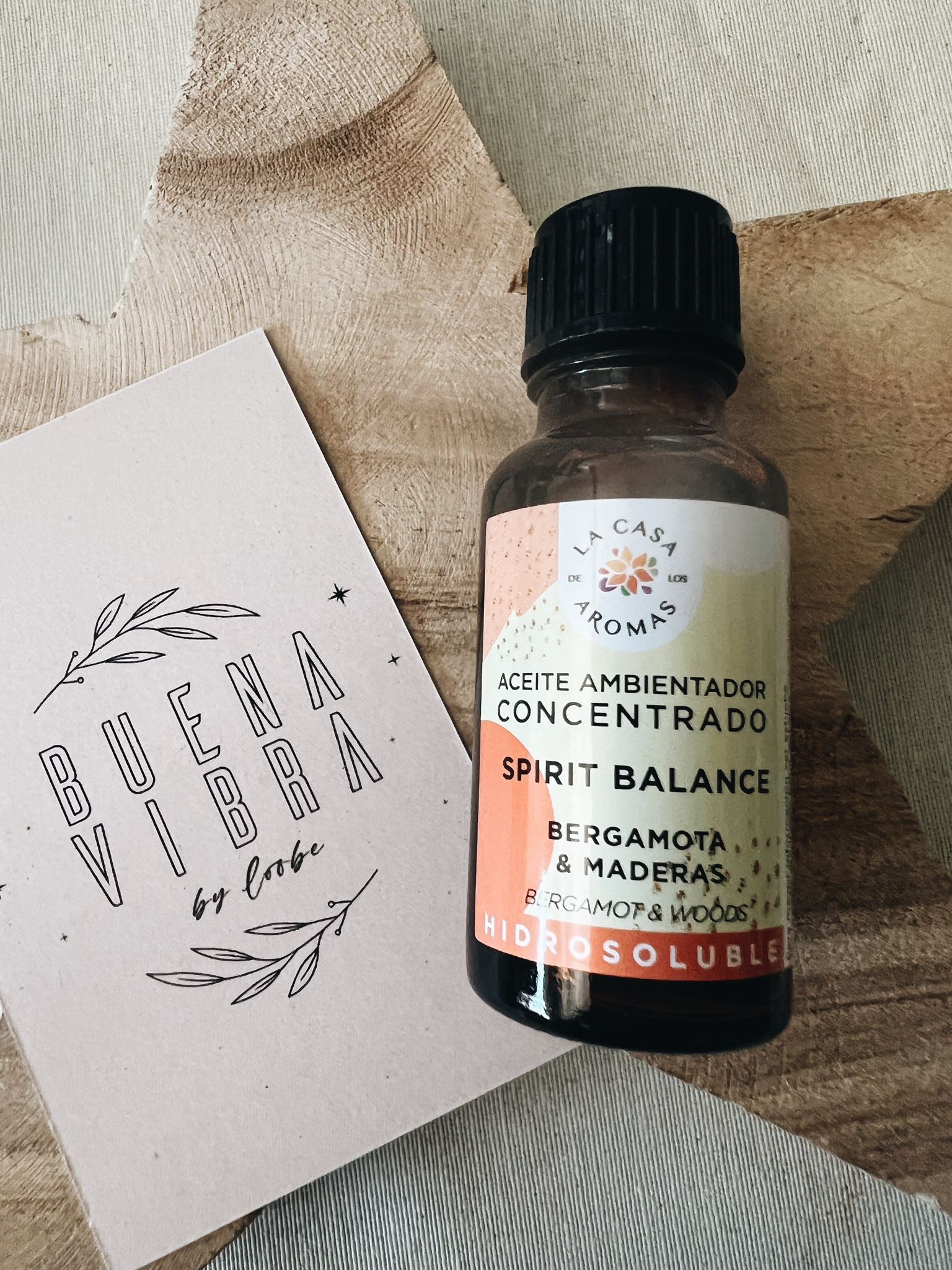 ACEITE AMBIENTADOR BERGAMOTA Y MADERA