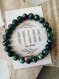 PULSERA RUBY ZOISITE
