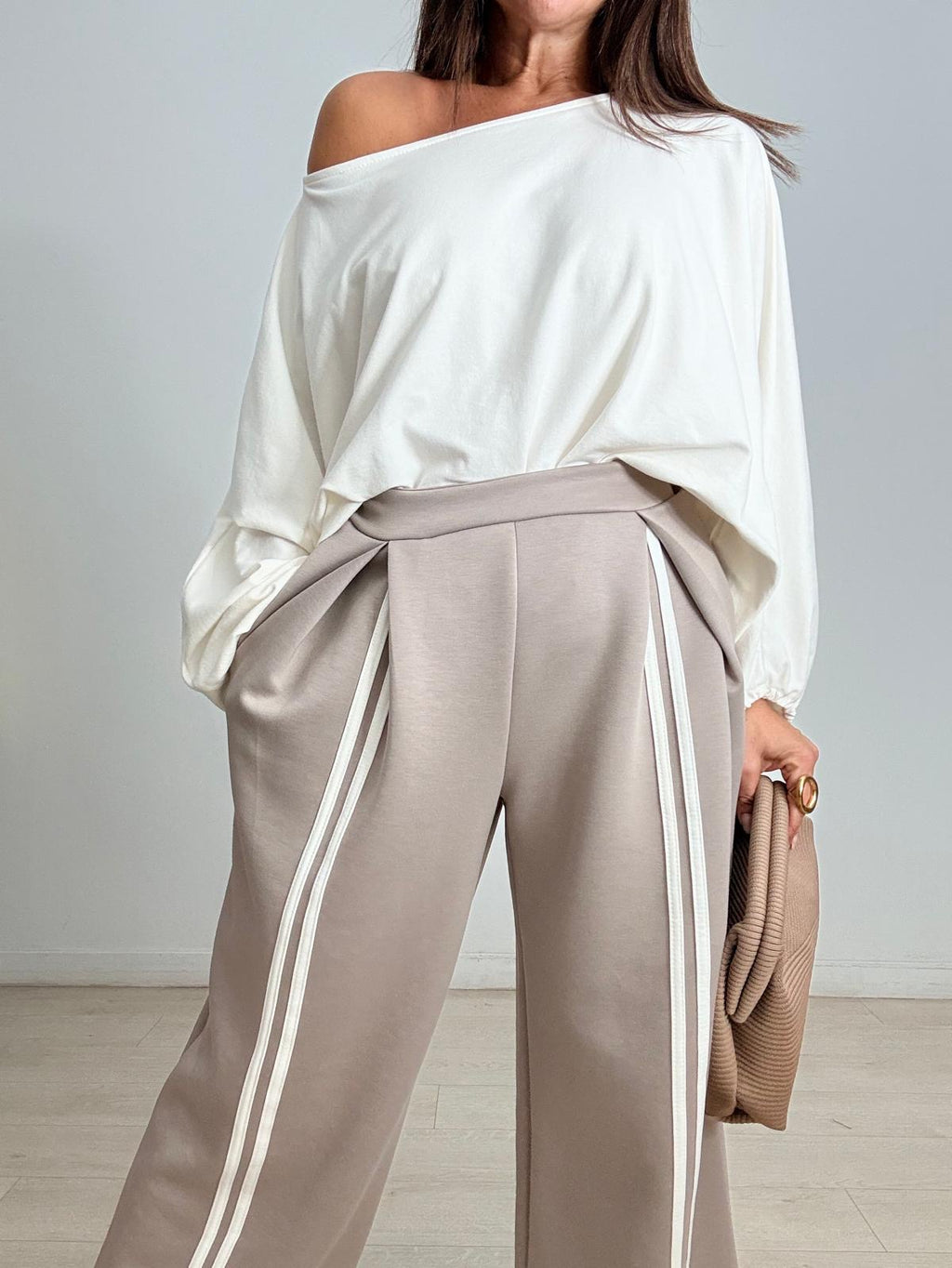 PANTALÓN FLUIDO COMFORT RAYAS