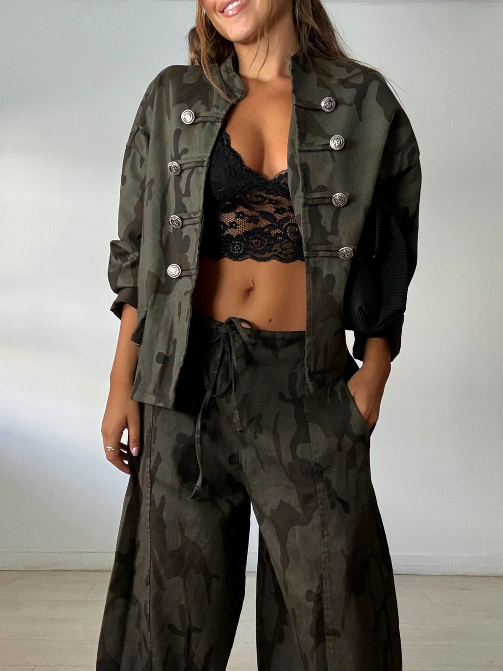 CHAQUETA VAQUERA MILITARY