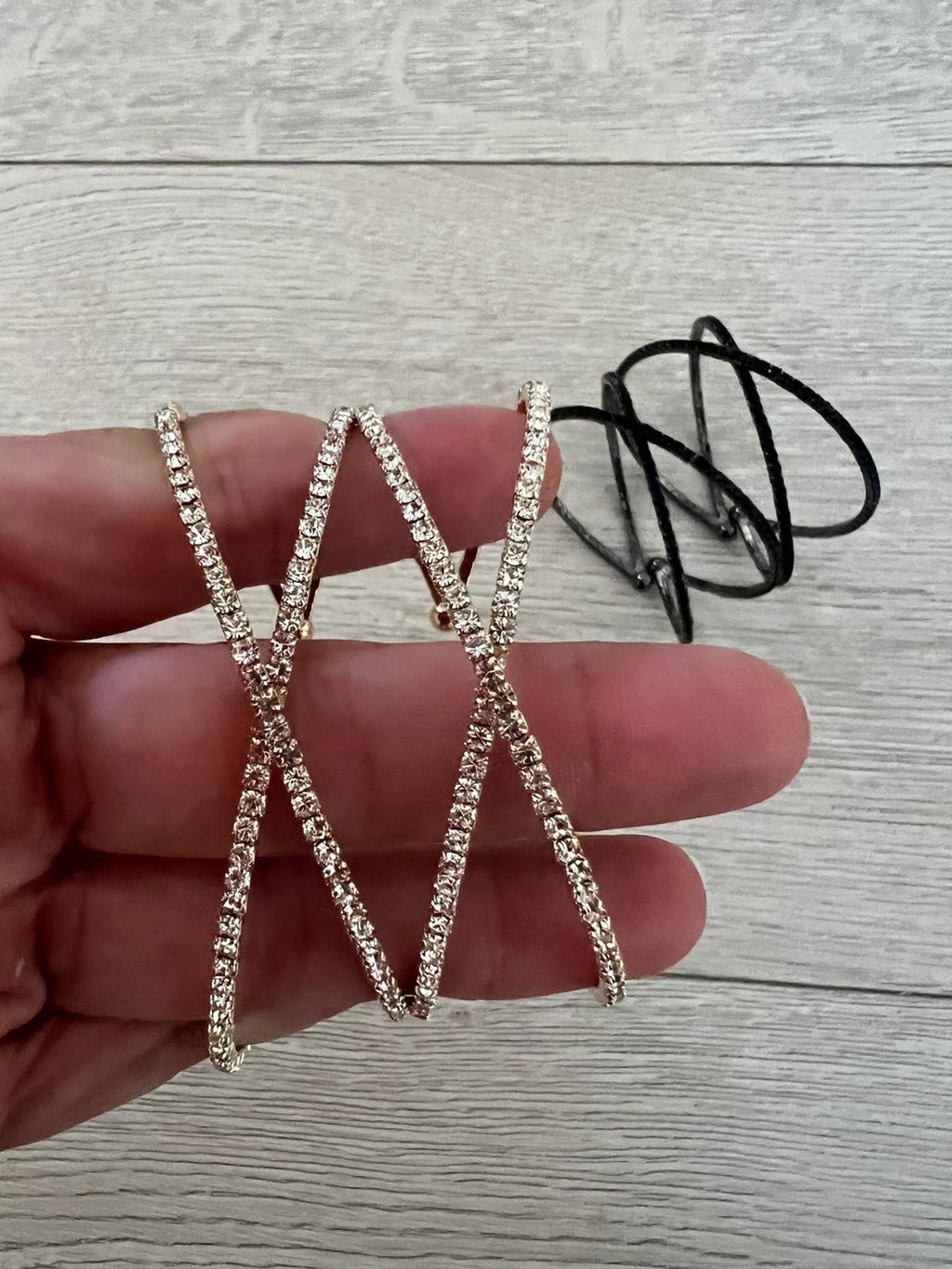 PULSERA DIAMANTITOS DOBLE