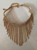 COLLAR MULTI BRILLOS DORADO