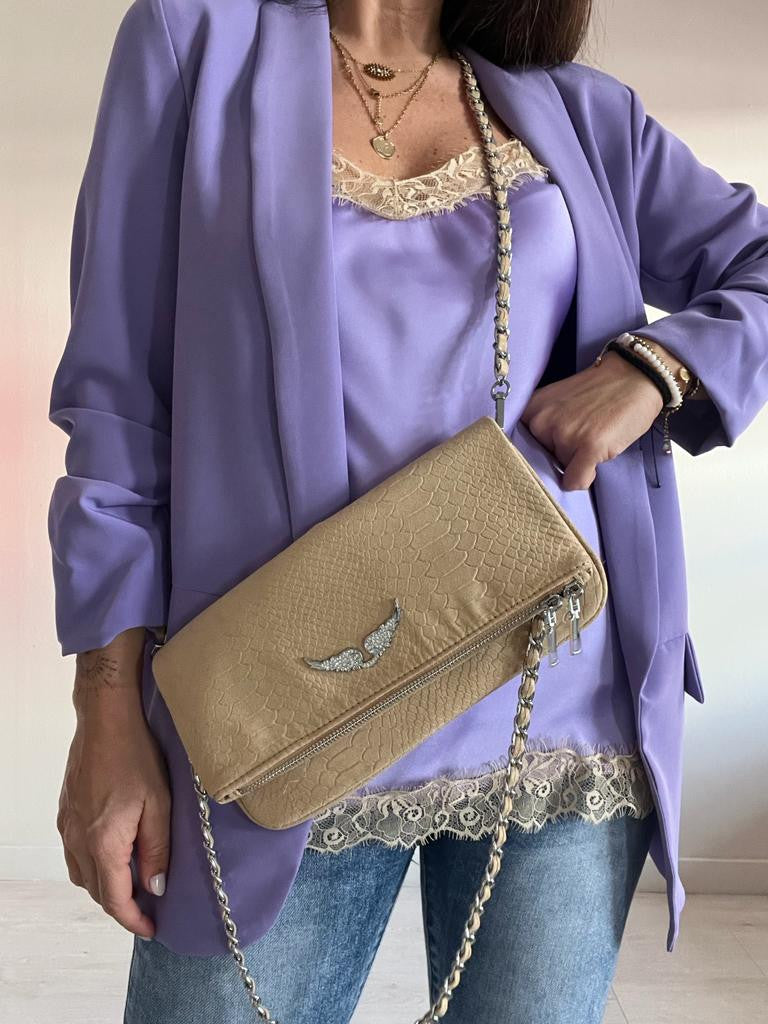 BOLSO/CARTERA COCODRILE