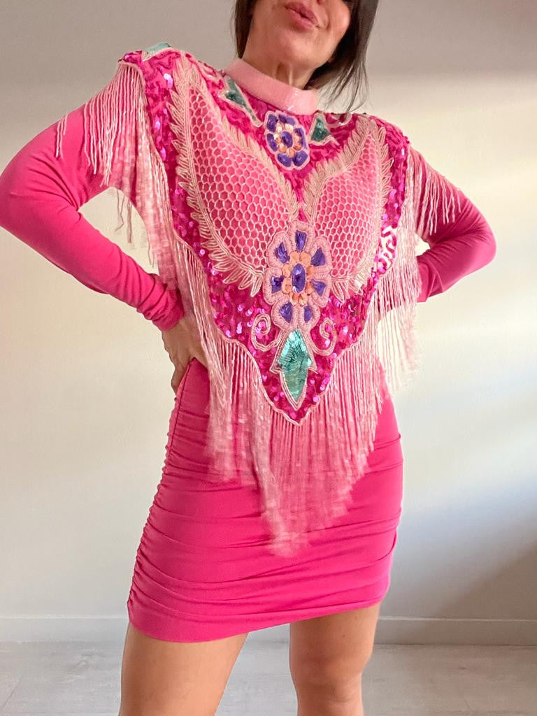 CUELLO JOYA ROSA CLARO