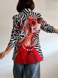 Maxi blazer dog cebra