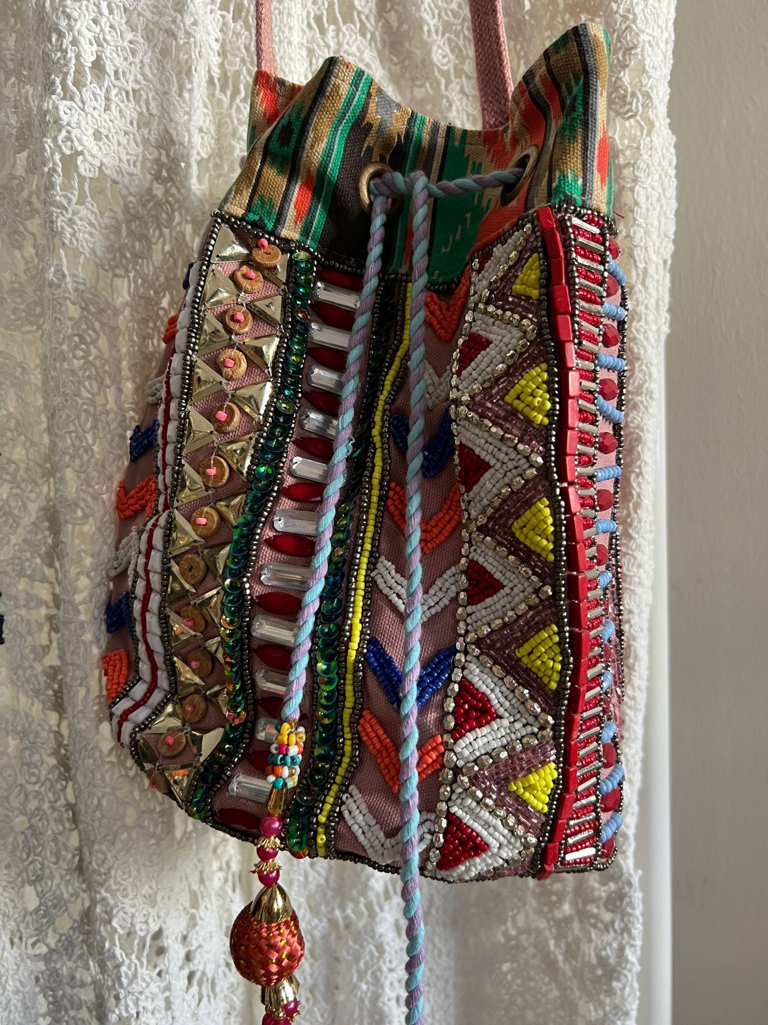 BOLSO ABALORIOS RIVIERA