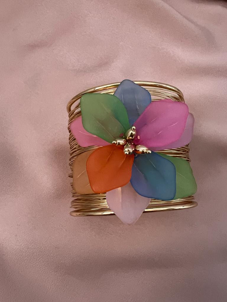 BRAZALETE FLOR COLORS