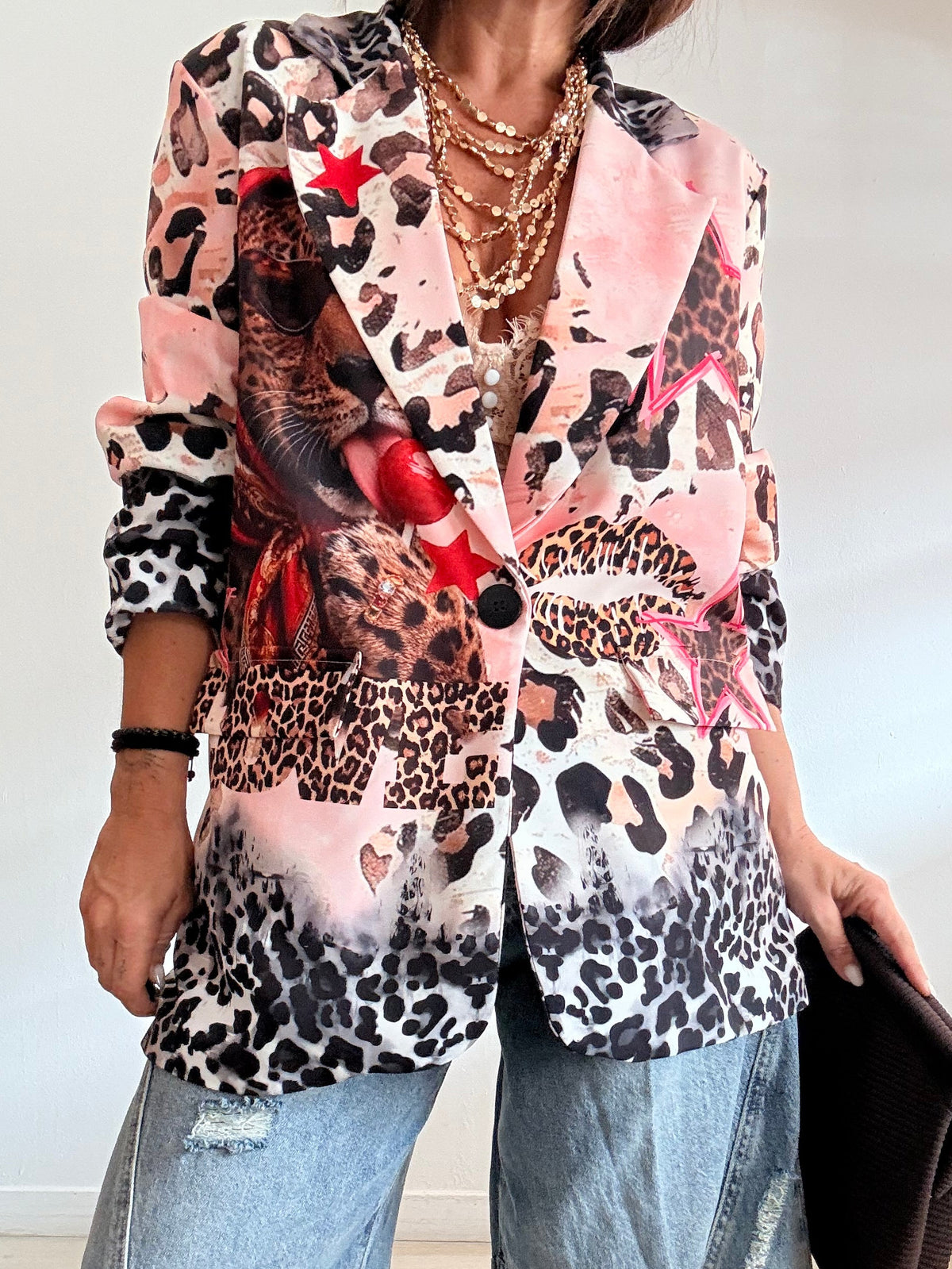 Maxi blazer tigre chups