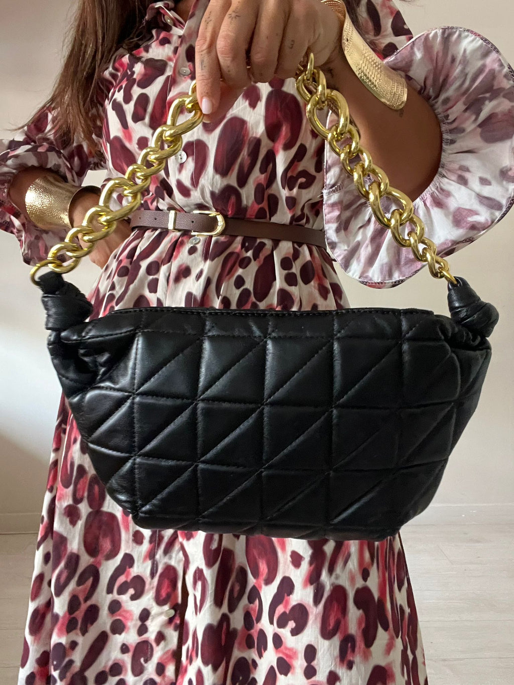 BOLSO CADENA ACOLCHADO