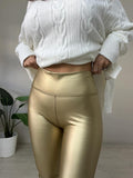 LEGGINS POLIPIEL METALLIC