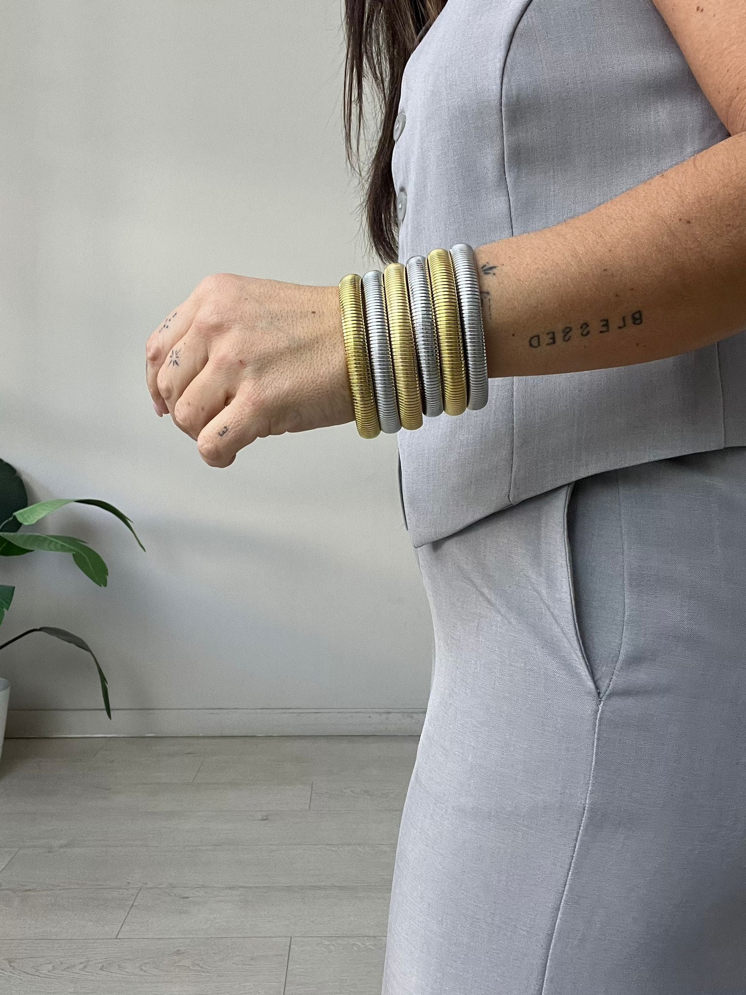 PULSERA METALIZADA