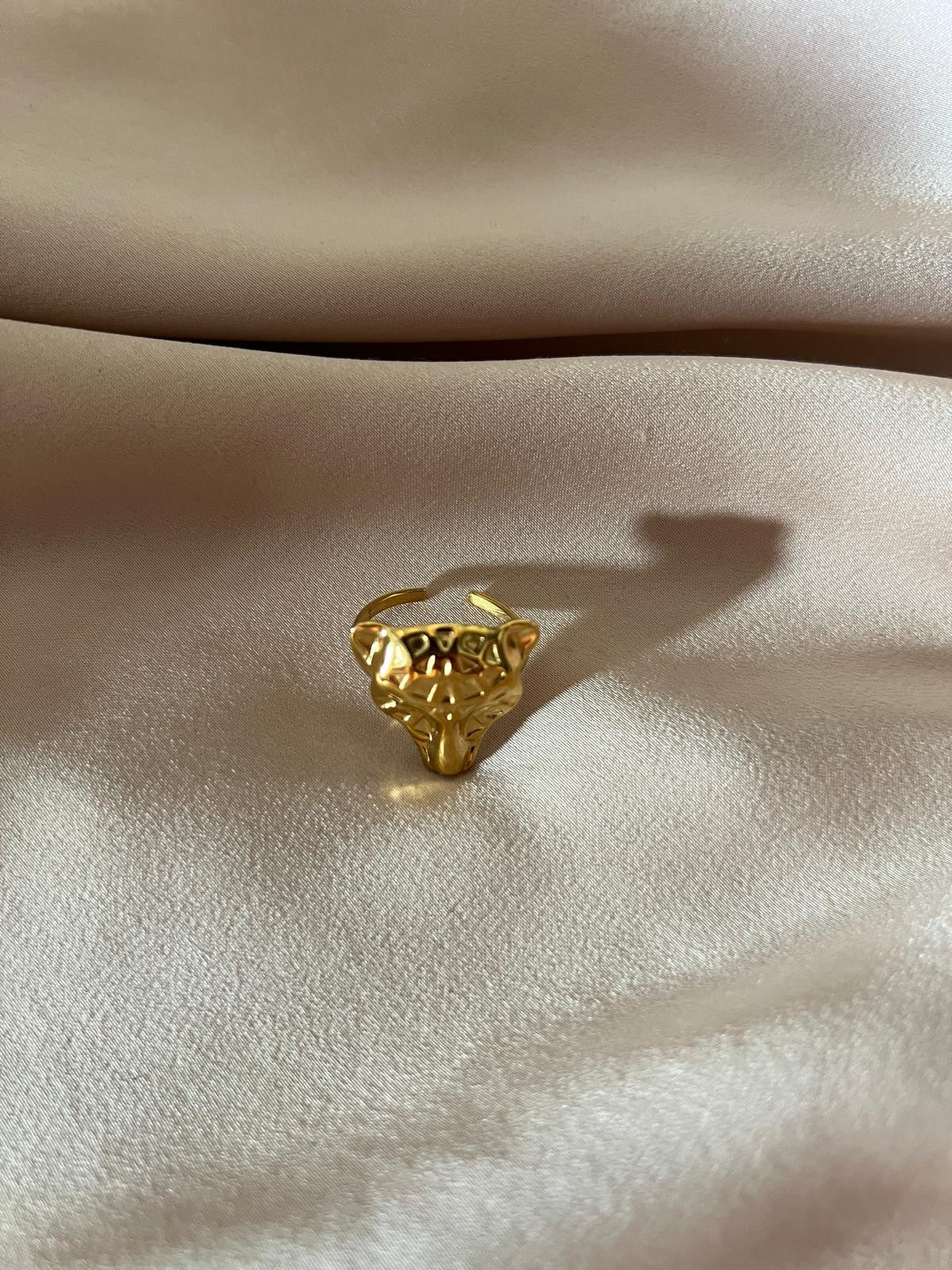 ANILLO DORADO FELINE