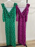 VESTIDO LUNARES CARLA VERDE