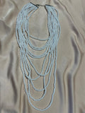 COLLAR MULTI PERLAS BLANCAS