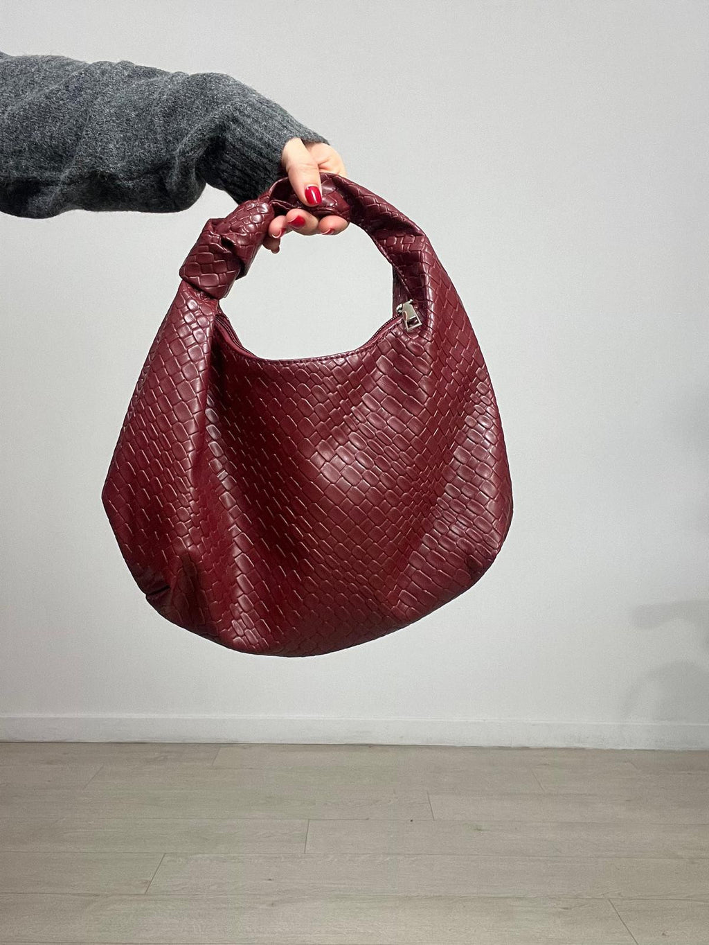 BOLSO GRANATE LUANA