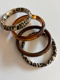 SET 4 PULSERAS LEOPARDO