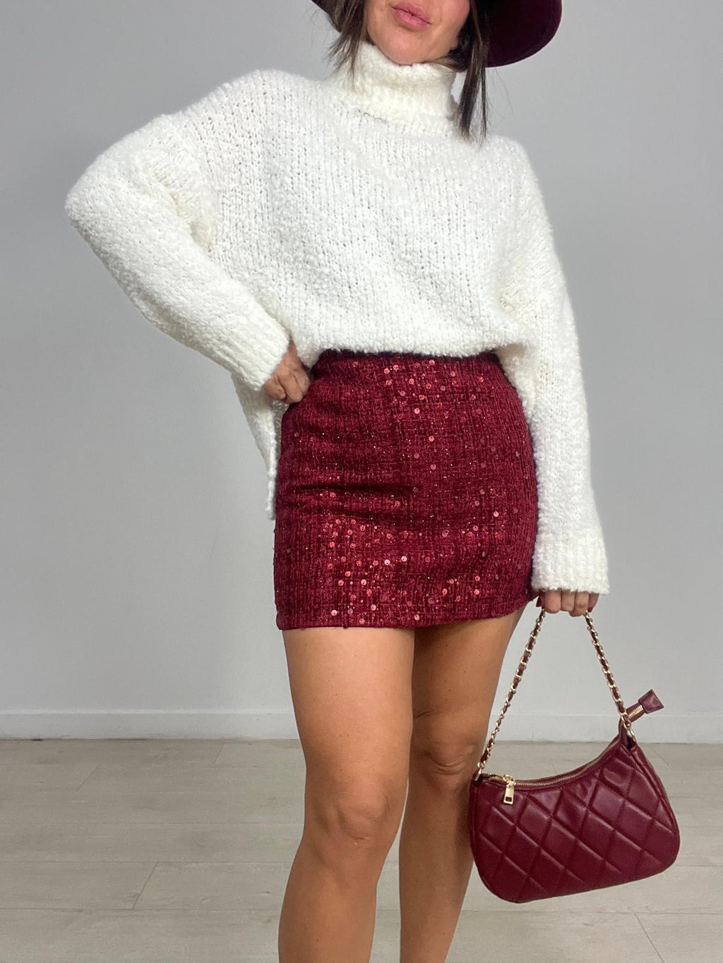 MINI FALDA LENTES CLARICE