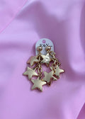 PENDIENTES ESTRELLAS DORADAS