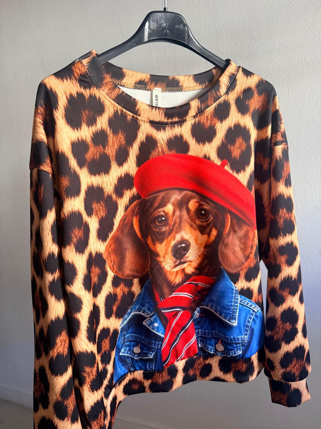 SUDADERA LEOPARDO DOG